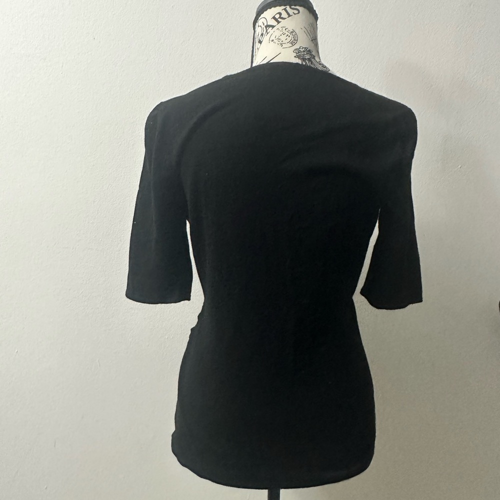 Premise Stretch Black Shirt with Gold Bar - Picture 2 of 7